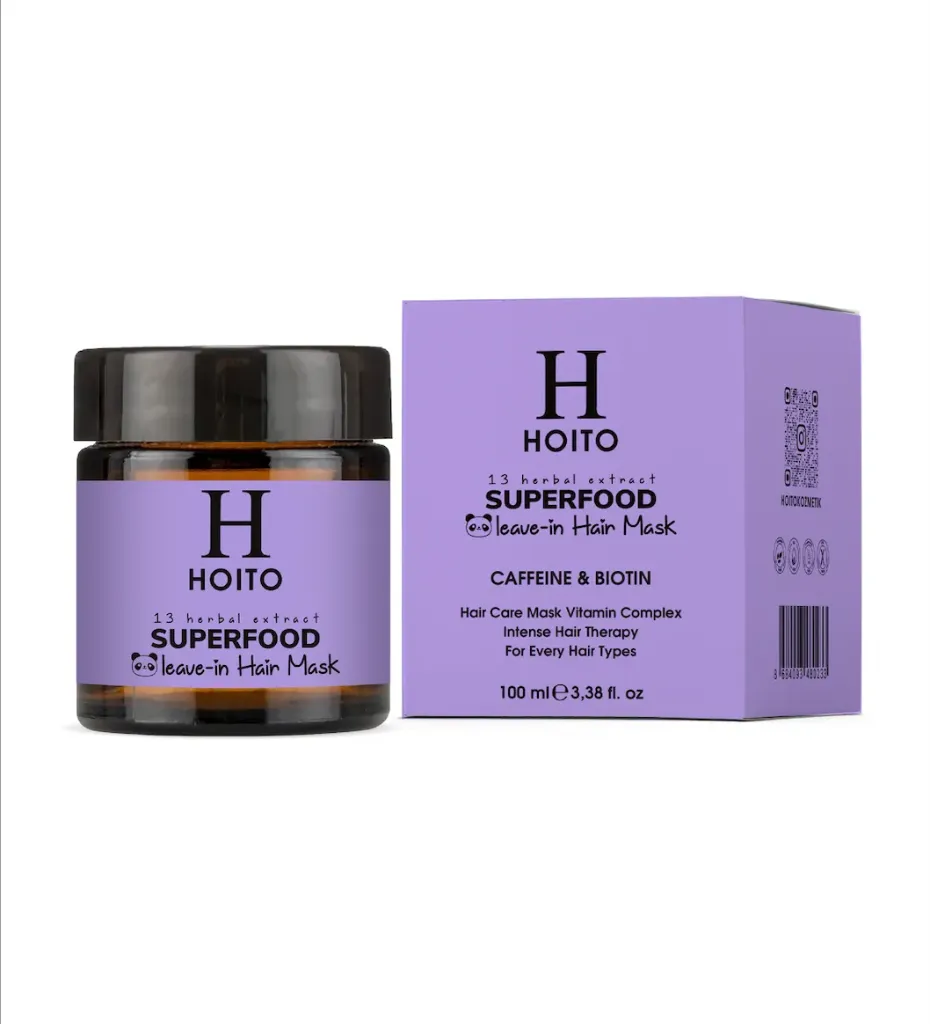 [0Z-BW4S-WW0X] Hoito Super Food Leave-in Hair Mask, 100 ml