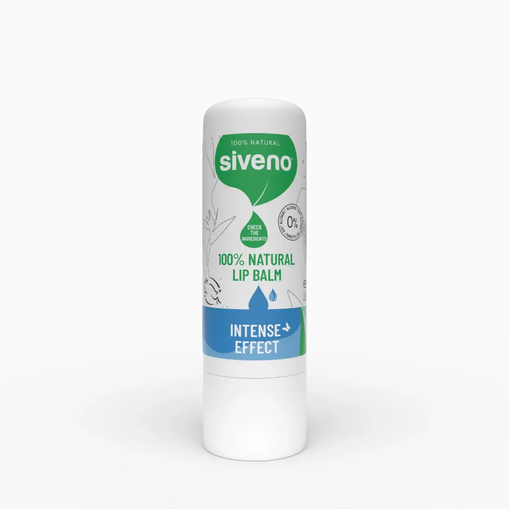 [DZ-X4HU-SHAQ] Siveno Natuurlijke Lip Care Balm, Intens Hydraterend, Glanzend & Herstellende Verzorging, 6 g