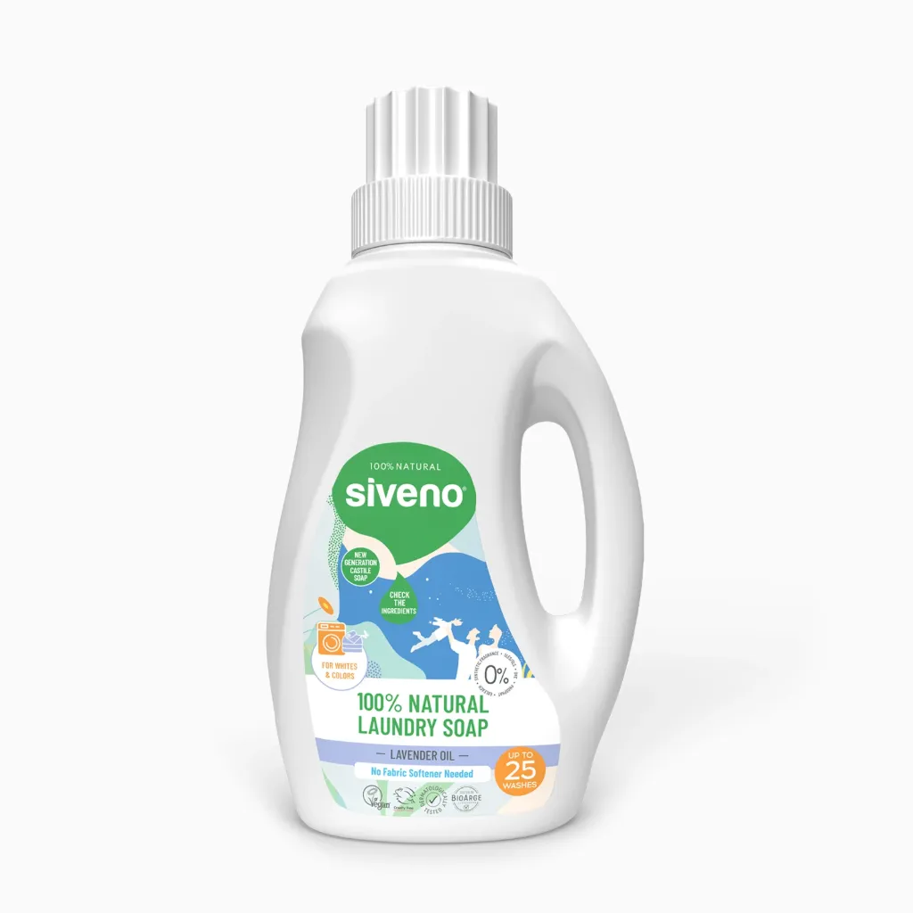 [MSIV-000016] Siveno Natuurlijke Waszeep Natuurlijk Wasmiddel Geen Wasverzachter Nodig 750 ml