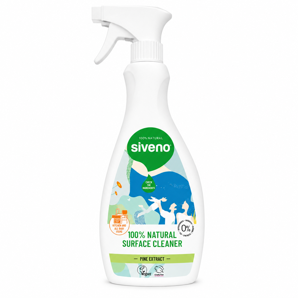 [SS-91ZK-O1NY] Siveno Natural Surface Cleaner Herbal Stain Remover Purifying for Marble Tile and Wood Surfaces 500ml