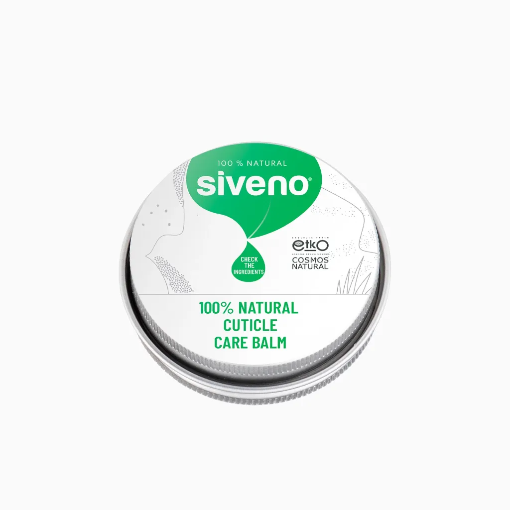 [RA-IP80-9G1H] Siveno Doğal Tırnak Bakım Kremi Organik Bitkisel Vegan Onarıcı Tırnak Kremi 15ml