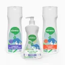 Siveno Natuurlijk Lichaamsverzorging Voordeelset – Vloeibare Zeep + Douchegel + Shampoo – 3 Stuks