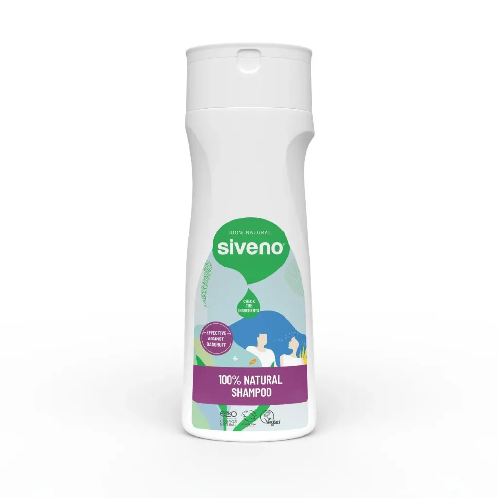 [RR-XVVP-E4W3] Siveno 100% Natural Anti-Dandruff Shampoo, Vegan, 300ml
